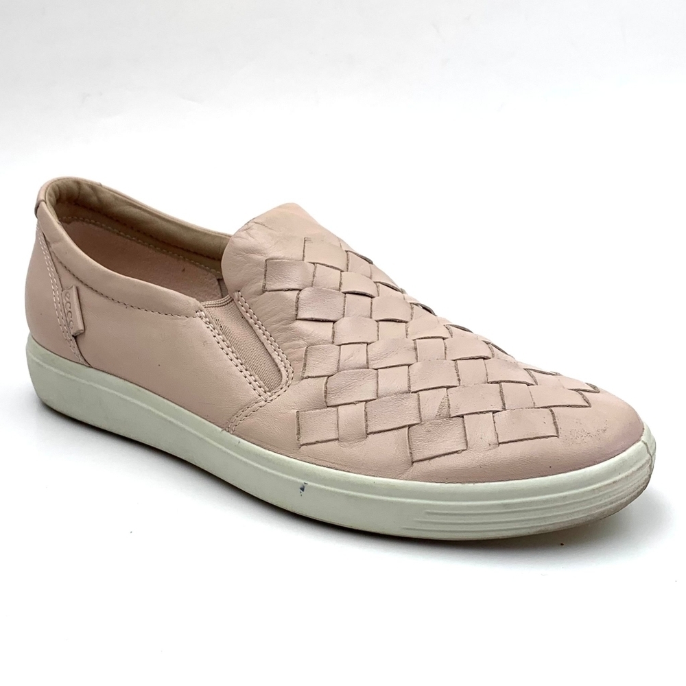 ECCO Soft 7 Woven Slip-On Sneaker sz 7